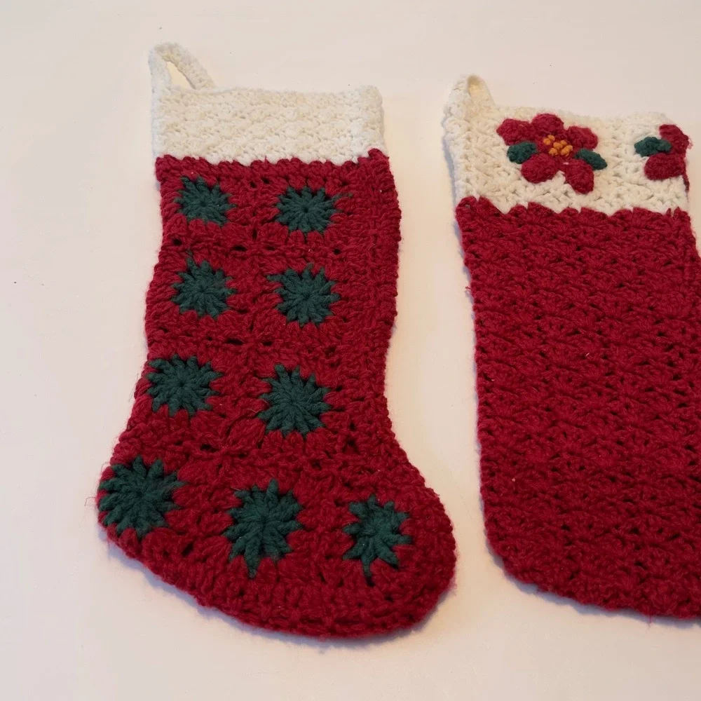 Handmade crochet christmas
